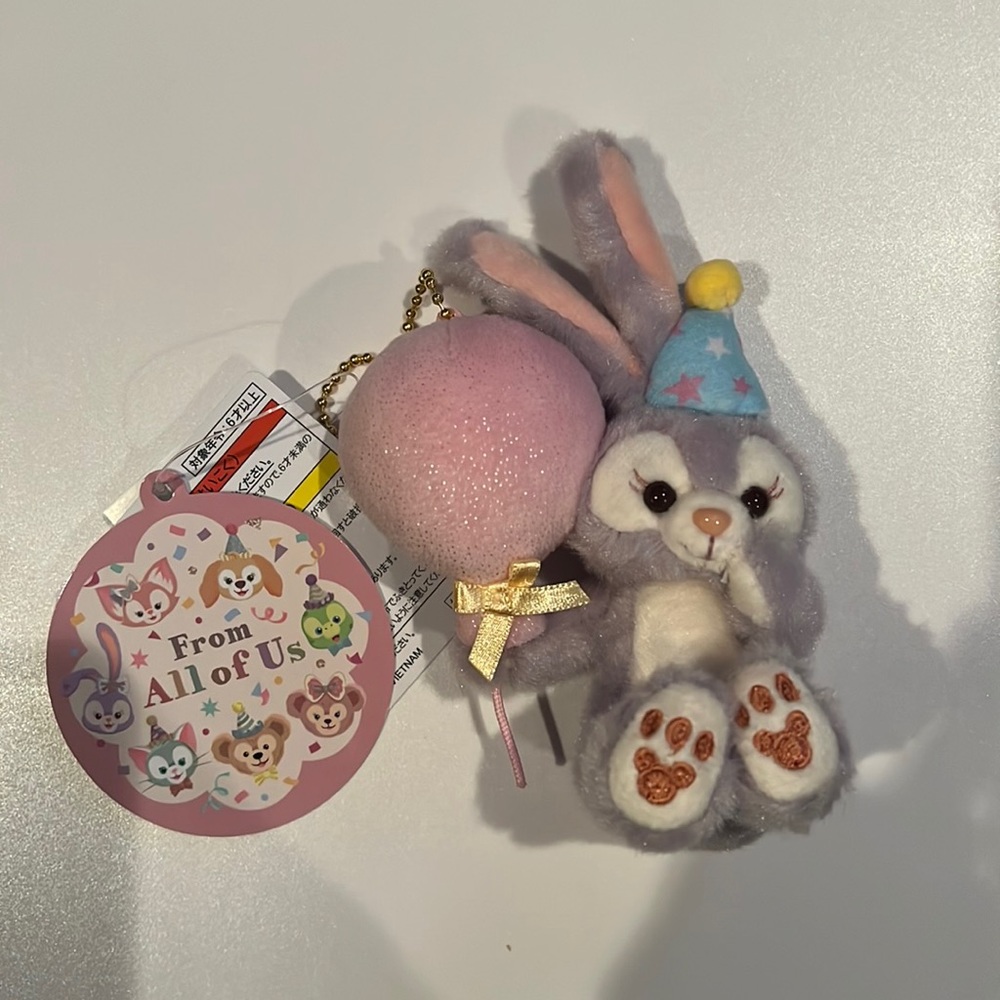 NWT Tokyo Disney Resort Duffy & Friends StellaLou plush keychain